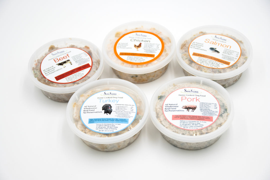 Small Dog Meal Pack (2 of each recipe - Qty 10)